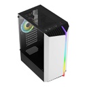 Aerocool Bionic G-WT-V2 RGB Mid Tower Case - White