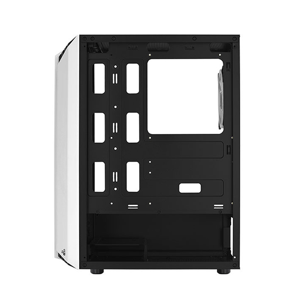 Aerocool Bionic G-WT-V2 RGB Mid Tower Case - White