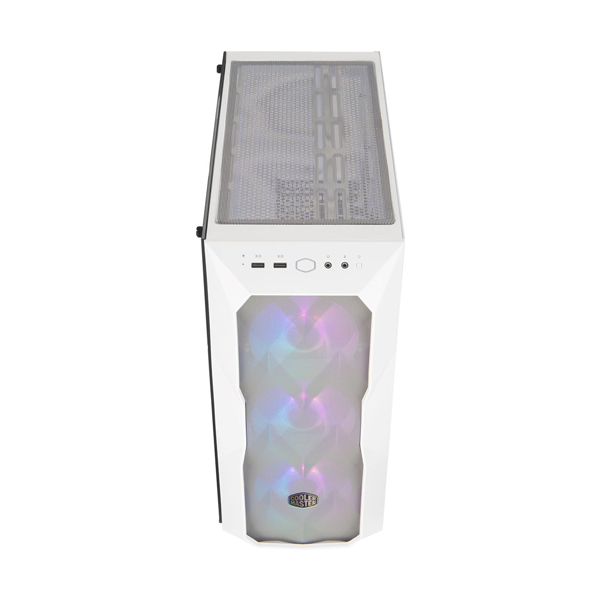 Cooler Master MasterBox TD500 Mesh ARGB Mid Tower Case - White