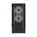 Aerocool Quantum Mesh G-BK-V3 RGB Mid Tower Case - Black