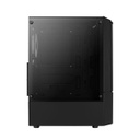 Aerocool Quantum Mesh G-BK-V3 RGB Mid Tower Case - Black