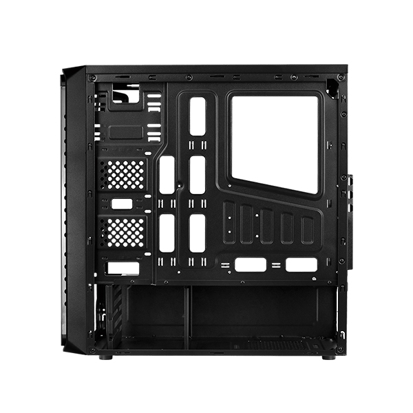 Aerocool SI-5200 RGB Mid Tower Case - Black