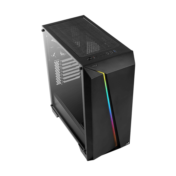 Aerocool Cylon Pro RGB Mid Tower Case - Black