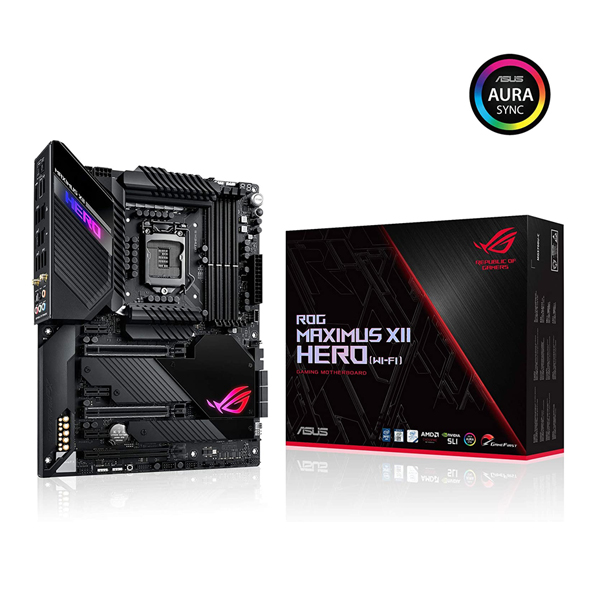 ASUS Z490 ROG Maxiums XII Hero (Wi-Fi) Intel ATX RGB Motherboard