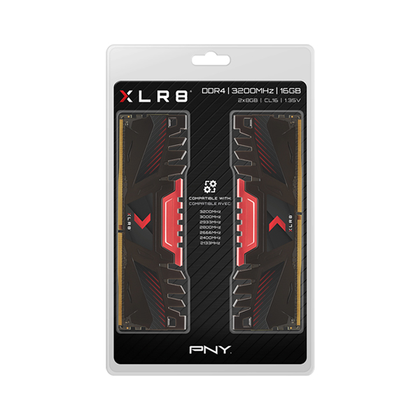 PNY XLR8 16GB (8x2) 3200MHz Memory Kit