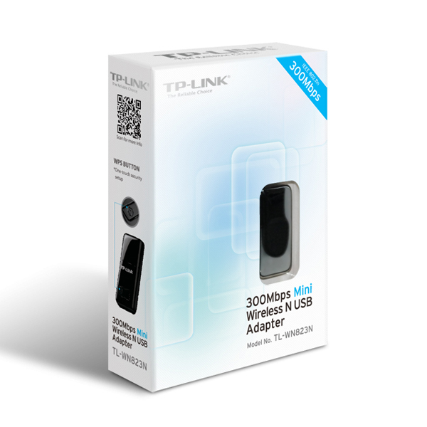 TP-Link 300Mbps Mini Wireless N USB Adapter