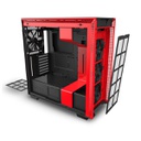 NZXT H710 Mid Tower Case - Matte Black Red