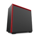 NZXT H710i Mid Tower Case - Matte Black Red