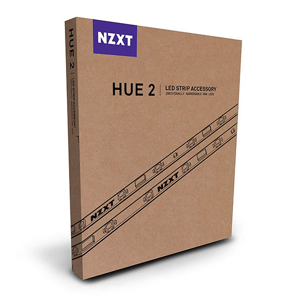 NZXT HUE LED Strips RGB Lighting Kit (300mm x 2)