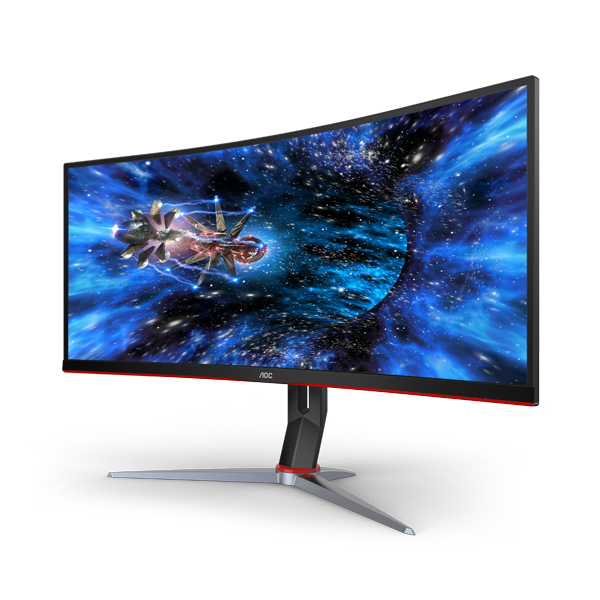 AOC CU34G2X 34 Inch 144Hz QHD Curved Gaming Monitor