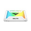 Team T-Force DELTA 1TB RGB SSD - White