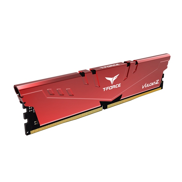 Team Group T-FORCE VULCAN Z Series 16GB(16GBX1) 3200Mhz Memory - Red