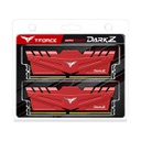 Team Group T-Force Dark Z Red 16GB(8GBx2) 3200Mhz Memory