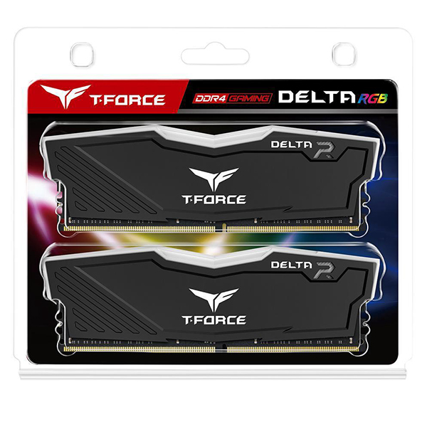 Team Group T-Force Delta 16GB (2x8GB) 3200MHz RGB Memory Kit - Black