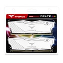 Team Group T-Force Delta 16GB(2x8GB) 3200MHz RGB Memory Kit - White