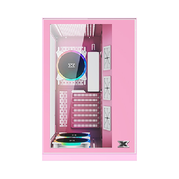 Xigmatek Aquarius S QUEEN Mid Tower Case - Pink