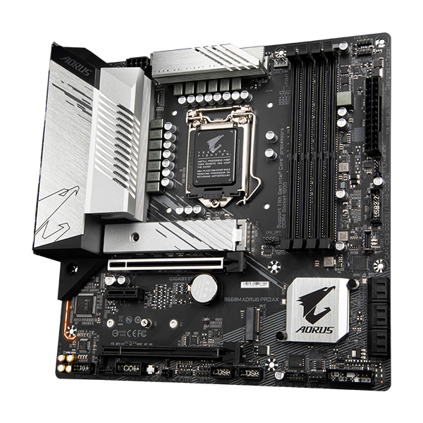 Gigabyte B560M AORUS PRO AX (rev. 1.0) Micro ATX Motherboard