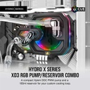 Corsair Hydro X Series XD3 RGB Pump/Reservoir Combo - Black