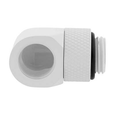 Hydro X Series 90° Rotary Adapter Twin Pack — White