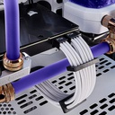 Hydro X Series XT Hardline 14mm Tubing — Satin Transparent