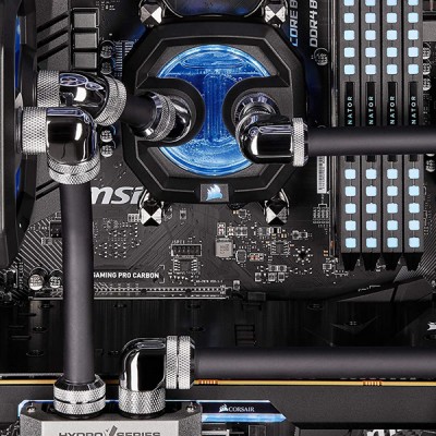 Hydro X Series XT Hardline 14mm Tubing — Satin Black