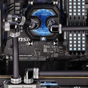 Hydro X Series XT Hardline 14mm Tubing — Satin Black