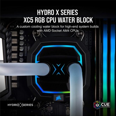 Hydro X Series XC5 RGB CPU Water Block (AM4)