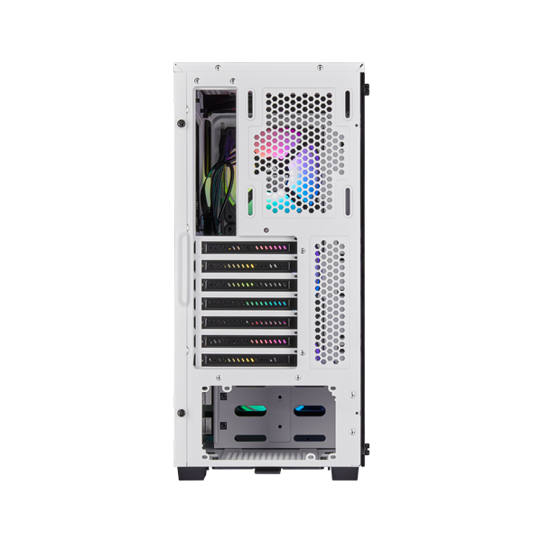 Corsair ATX iCUE 220T RGB Mid Tower Case - White