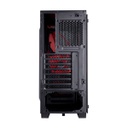 Corsair Carbide Series SPEC-04 Mid Tower Case - Black/Red