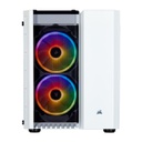 Corsair Crystal Series 280X RGB Micro Tower Case - White