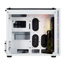 Corsair Crystal Series 280X RGB Micro Tower Case - White