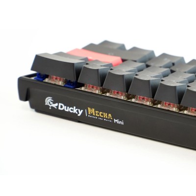 Ducky Mecha Mini RGB Mechanical Keyboard Cherry Red