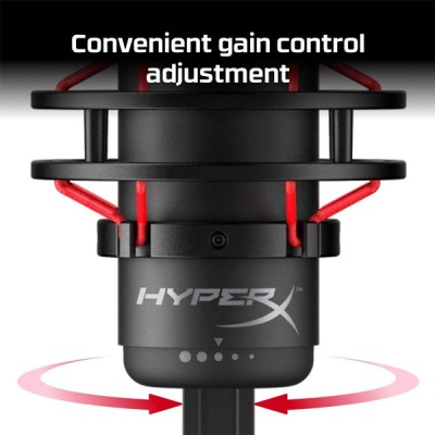 HyperX QuadCast USB Condenser Gaming Microphone