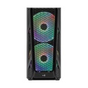 Aerocool AirHawk Duo ARGB Mid Tower Case – Black