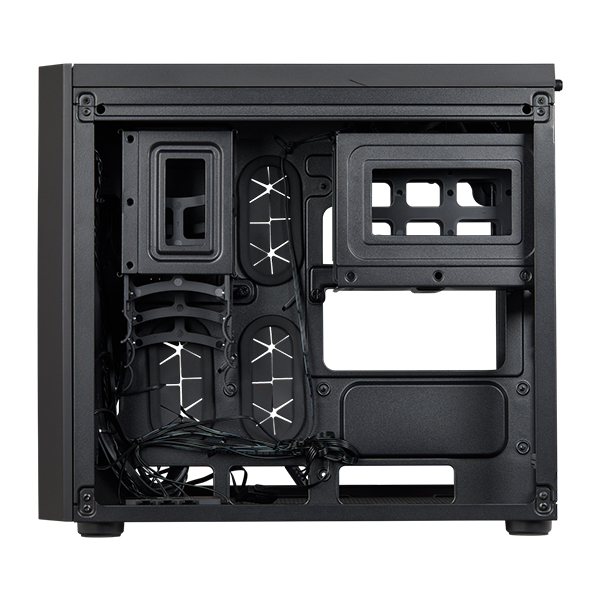 Corsair Crystal Series 280X RGB Micro ATX Case - Black