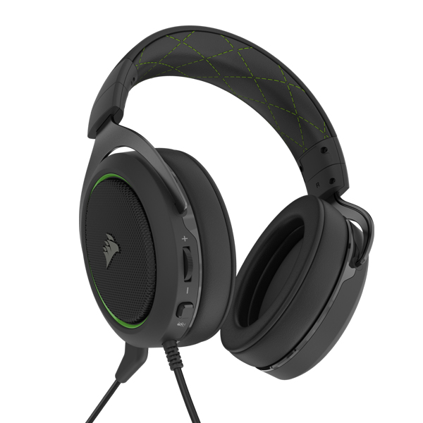 Corsair HS50 PRO STEREO Headset - Green (EU)