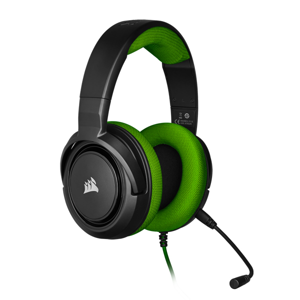 Corsair HS35 Stereo Headset - Green (EU)