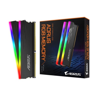 Gigabyte Aorus DDR4 3733MHz 16GB (2x8GB) RGB fusion 2.0 Memory