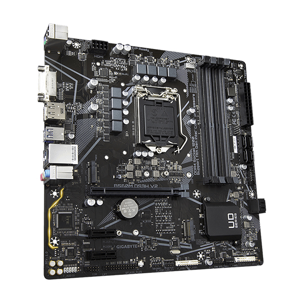 Gigabyte B560M DS3H V2 (rev. 1.0) Micro ATX Motherboard