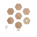 Nanoleaf - Elements - Hexagons - Starter Kit - Birchwood - 7 Pack - EU/UK