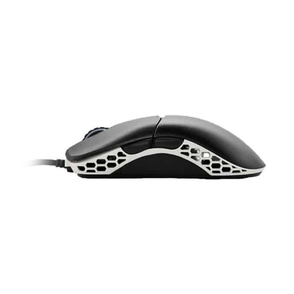 Ducky Feather RGB Huano Blue Switches Lightweight Gaming Mouse - Black/White