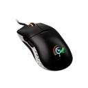 Ducky Feather RGB Huano Blue Switches Lightweight Gaming Mouse - Black/White