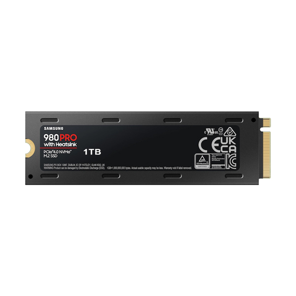 Samsung 980 PRO w/ Heatsink PCIe® 4.0 NVMe™ SSD 1TB