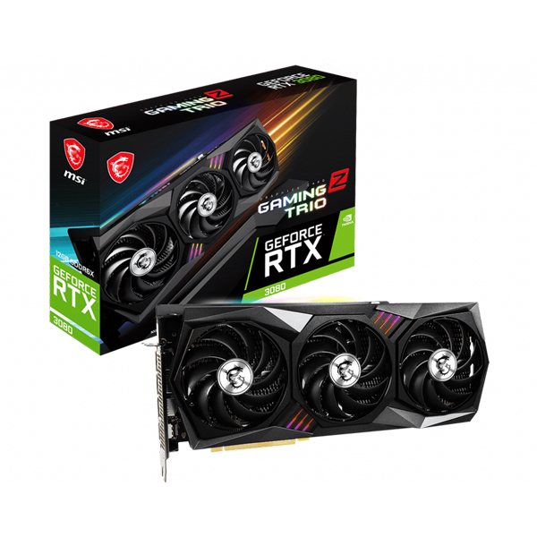 MSI GeForce RTX 3080 GAMING Z TRIO 12G LHR