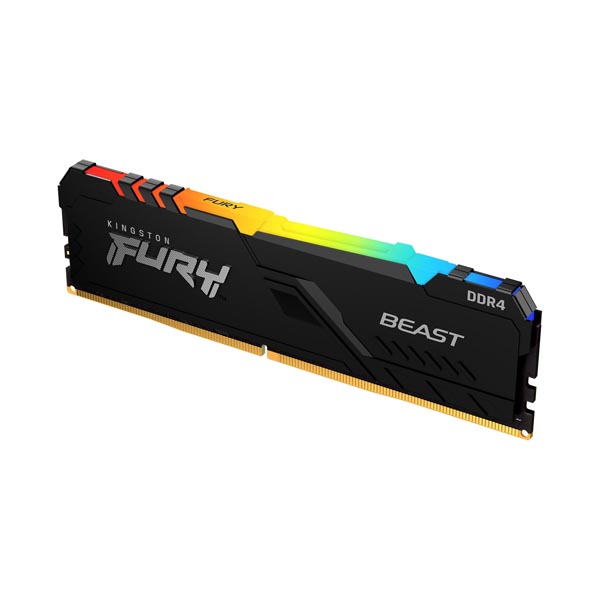 Kingston Fury Beast RGB 16GB 3200MHz DDR4 CL16 Desktop Memory