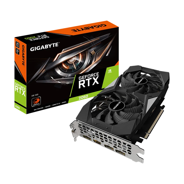 Gigabyte GeForce RTX 2060, 12GB GDDR6