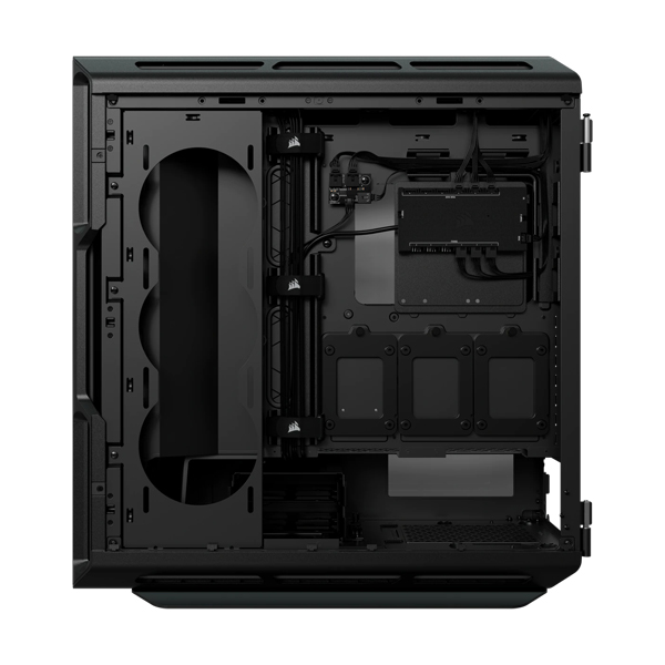 Corsair iCUE 5000T RGB Tempered Glass Mid-Tower ATX PC Case - Black