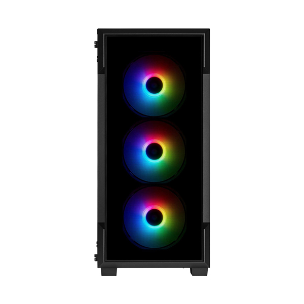 Corsair iCUE 220T RGB Mid Tower Case - Black