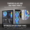 Corsair iCUE 465X RGB Mid Tower Case - White