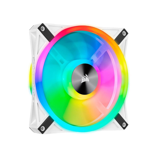 Corsair iCUE QL140 RGB PWM White Fan - Single